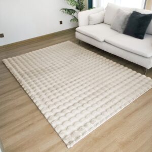 Beauty Home Σετ Κρεβ/ρας 3τμχ Bubble Art 9662 Εκρού