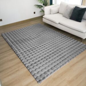 Beauty Home Πατάκι Bubble Art 9664 67×140 Γκρι