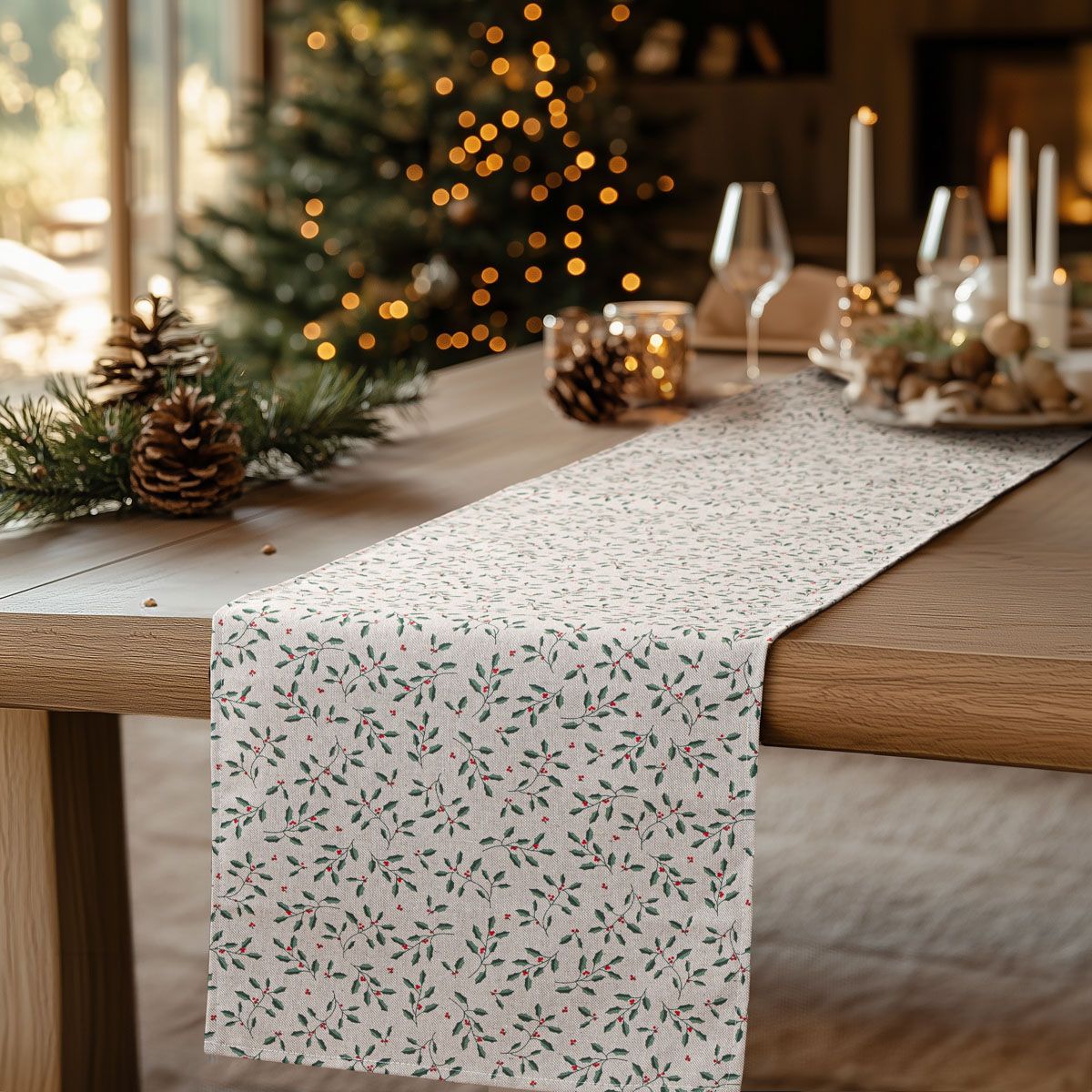 ΡΑΝΝΕΡ MINI HOLLY BRANCH Beauty Home - Image 2