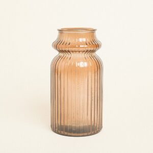 Beauty Home Γυάλινο Βάζο Ίριδα 28 CM