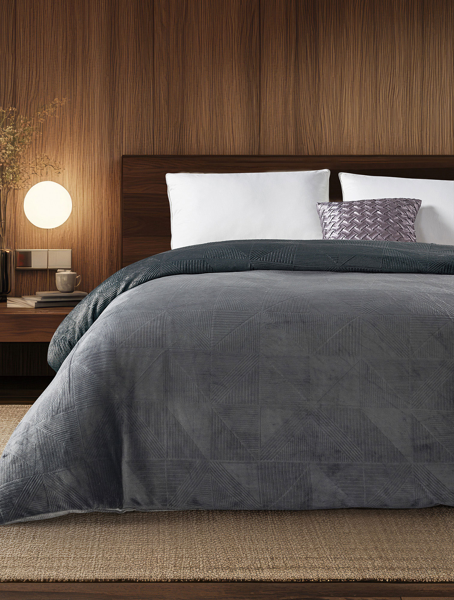 Παπλωματοθήκη EIRA ANTHRACITE MADI