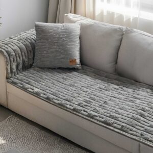 Μεμονωμένο γούνινo κάλύμμα FLAURA GREY MADI