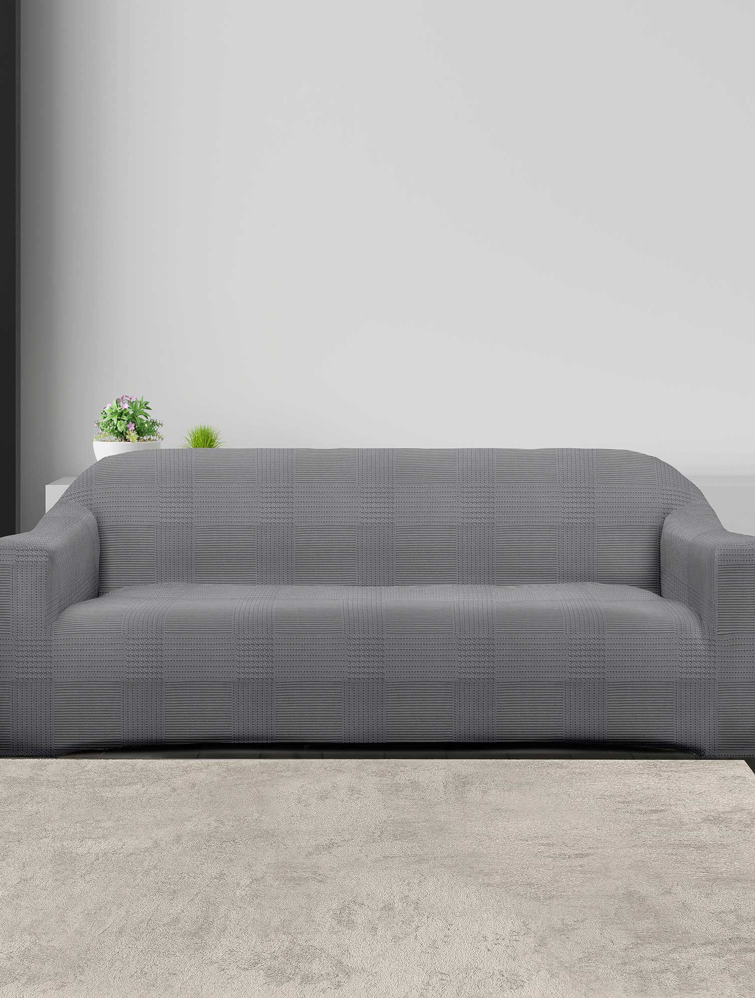 Ελαστικά καλύμματα καναπέ LINEPLAY GREY MADI