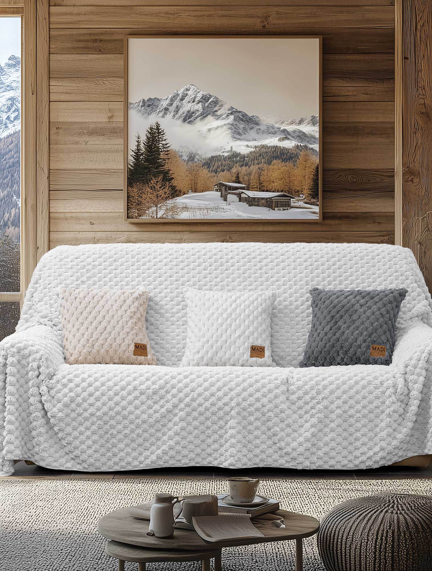 Ριχτάρι MAISONY WHITE MADI