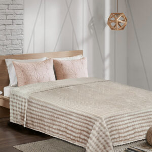 Κουβέρτα Fleece PUFFELLA BROWN MADI