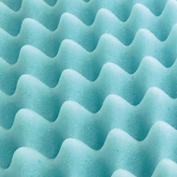 Beauty Home Ανώστρωμα Gel Memory Foam Relief Plus Art 4700 180x200 Λευκό - Image 4