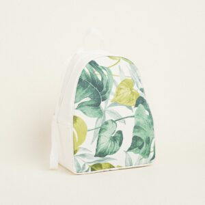 Beauty Home BACKPACK 43x35x23cm ΤΡΟΠΙΚΑ ΦΥΛΛΑ