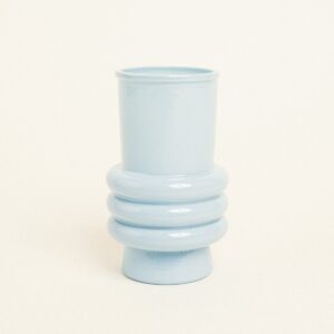 Beauty Home Γυάλινο Βάζο Ελάνη 17 CM