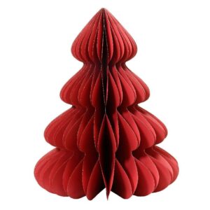 Beauty Home Χάρτινο Δέντρο ΚΟΚΚΙΝΟ 90 cm Φ72