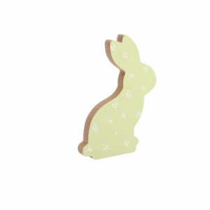 Beauty Home Λαγός με λουλούδια Ανοιξιάτικη γλυκύτητα Πράσινο ξύλο Σάλβια και κρέμα…