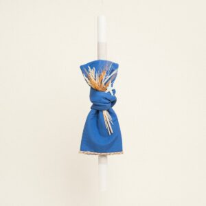 Beauty Home ΛΑΜΠΑΔΑ ΒΑΠΤΙΣΗΣ ΜΟΝΟΧΡΩΜΟ PREMIUM ΜΠΛΕ ΡΟΥΑ