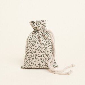 Beauty Home ΠΟΥΓΚΙ ΜΕ ΚΟΡΔΟΝΙ 12 x 17 cm ΠΡΑΣΙΝΑ ΚΛΑΔΑΚΙΑ