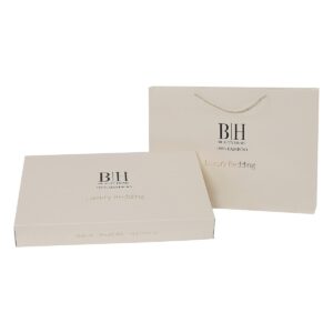 Beauty Home Σετ παπλωματοθήκη υπέρδιπλη Bamboo 300tc Art 12050 White Pleasure 240×260 Λευκό