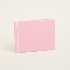 Beauty Home ΒΙΒΛΙΟ ΕΥΧΩΝ ΜΟΝΟΧΡΩΜΟ PREMIUM ΡΟΖ ΠΛΑΓΙΟ  20,5 x 27,5 cm