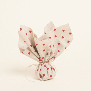 Beauty Home ΜΑΝΤΗΛΙ 27 x 27 cm ΜΙΚΡΕΣ ΚΟΚΚΙΝΕΣ ΚΑΡΔΙΕΣ