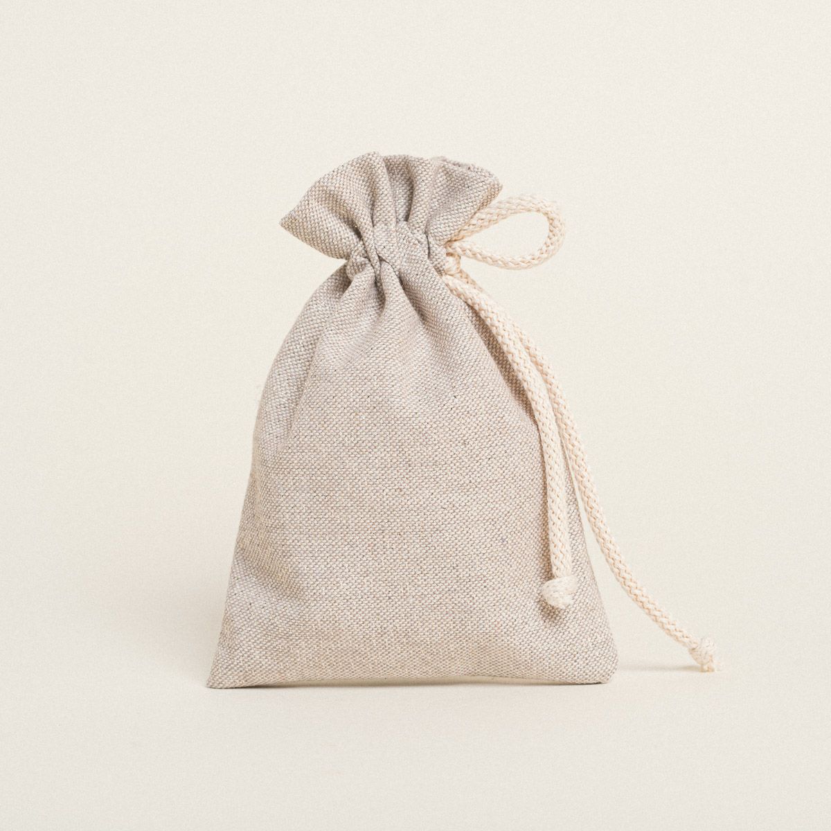 Beauty Home ΠΟΥΓΚΙ ΜΕ ΚΟΡΔΟΝΙ 12 x 17 cm ΜΠΕΖ ΧΡΥΣΟ LUREX