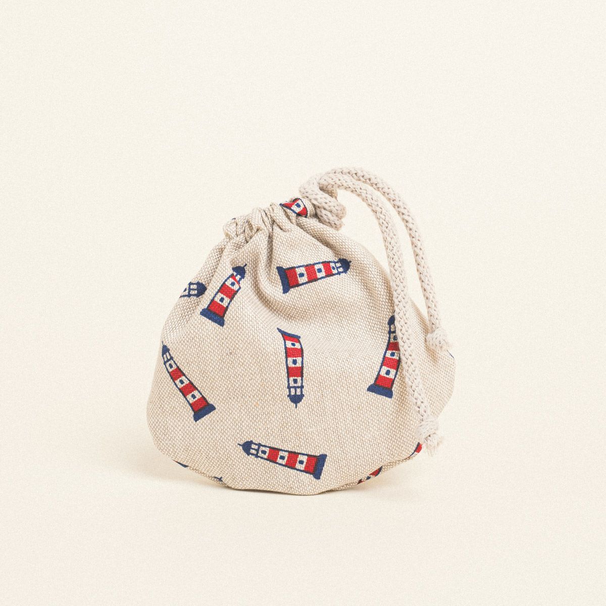 Beauty Home ΠΟΥΓΚΙ ΟΒΑΛ ΜΕ ΚΟΡΔΟΝΙ 13 x 14 cm ΜΙΚΡΟΙ ΦΑΡΟΙ