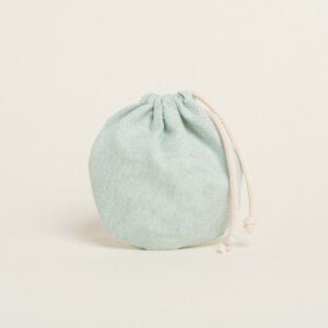 Beauty Home ΠΟΥΓΚΙ ΟΒΑΛ ΜΕ ΚΟΡΔΟΝΙ 13 x 14 cm  ΒΕΡΑΜΑΝ ΧΡΥΣΟ LUREX