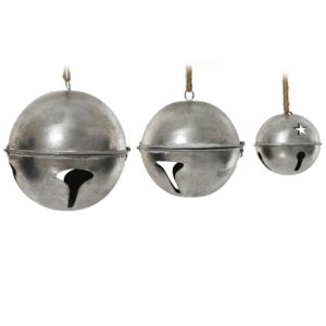 Beauty Home Μεταλλικά Κουδούνια Σετ 3 τμχ 24cm x 26cm