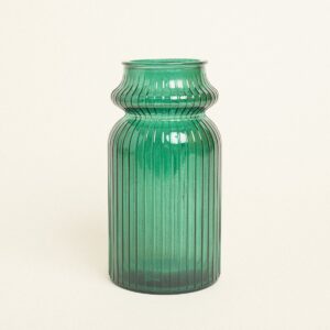 Beauty Home Γυάλινο Βάζο Ίριδα 28 CM