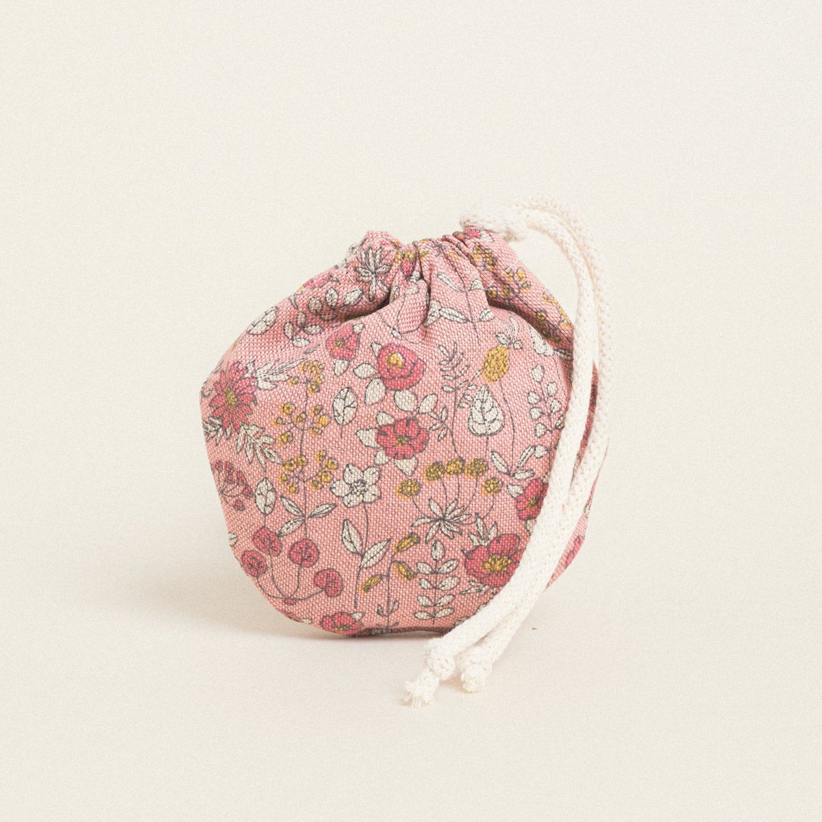 Beauty Home ΠΟΥΓΚΙ ΟΒΑΛ ΜΕ ΚΟΡΔΟΝΙ 13 x 14 cm ΣΑΠΙΟ ΜΗΛΟ ΦΛΟΡΑΛ - Image 2