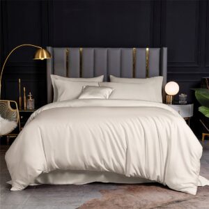 Beauty Home Σετ σεντόνια υπέρδιπλα με λάστιχο Bamboo 300tc Art 12052 Miss Beauty 170×200+35 Μπεζ