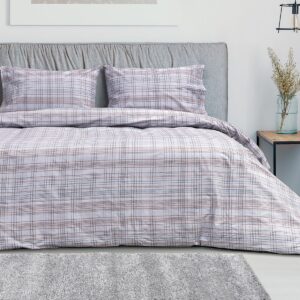 Beauty Home Σετ σεντόνια υπέρδιπλα με λάστιχο Margarita Art 12074 170×200+30 Εμπριμέ