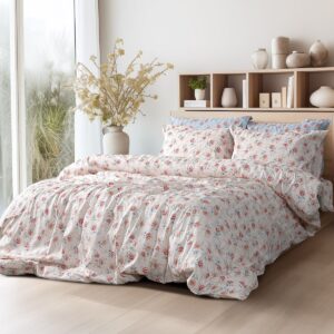 Beauty Home Σετ κουβερλί υπέρδιπλο Art 12218 Chloe 100% Βαμβακοσατέν 300tc 220×240 Μπεζ