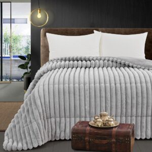 Beauty Home Κουβερτοπάπλωμα μονό Art 12522 160×240 Γκρι