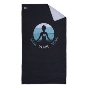 Beauty Home Πετσέτα γυμναστηρίου Art 2208 50×90 Εμπριμέ