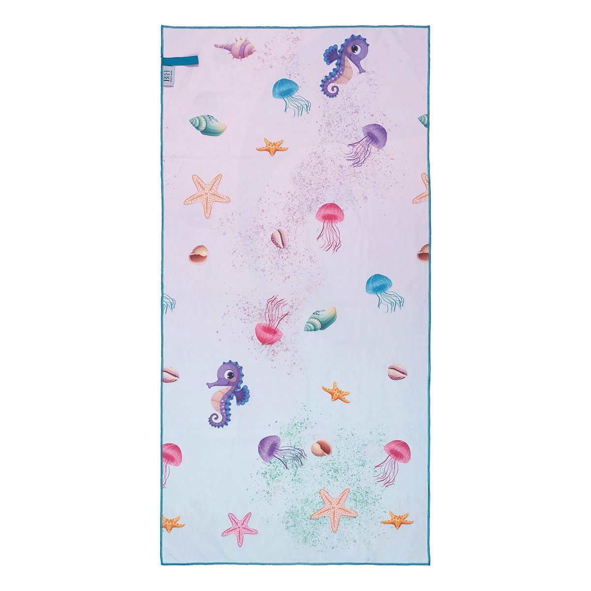 Beauty Home Πετσέτα θαλάσσης διπλής όψης παιδική Microfiber Αrt 2268 Βεραμάν - Image 3