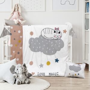 Beauty Home Πάπλωμα βρεφικό Kitty Art 5189 110×150 Εμπριμέ