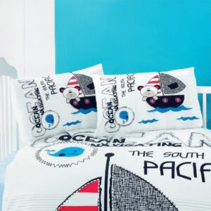 Beauty Home Ζεύγος μαξιλαροθήκες βρεφικές Art 5606 35×45 Μπλε