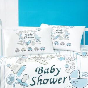 Beauty Home Ζεύγος μαξιλαροθήκες βρεφικές Art 5607 35×45 Γαλάζιο