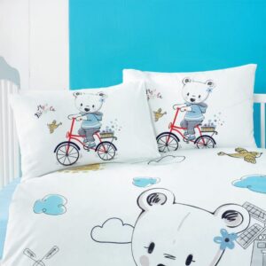 Beauty Home Ζεύγος μαξιλαροθήκες βρεφικές Art 5620 35×45 Μπλε