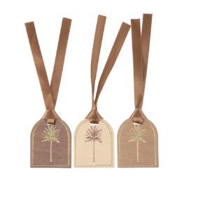 Beauty Home 9 Ετικέτες Χάρτινες με θέμα “Ανατολής” – Καφέ , κρεμ και μπεζ 5,2 x 4 cm