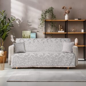 Beauty Home Ριχτάρια σετ 2τμχ Art 8633 (180×250+180×300) Εκρού