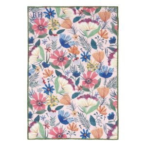 Beauty Home Πετσέτα κουζίνας διπλής όψης Microfiber Art 8662 40×60 Ροζ,Πράσινο