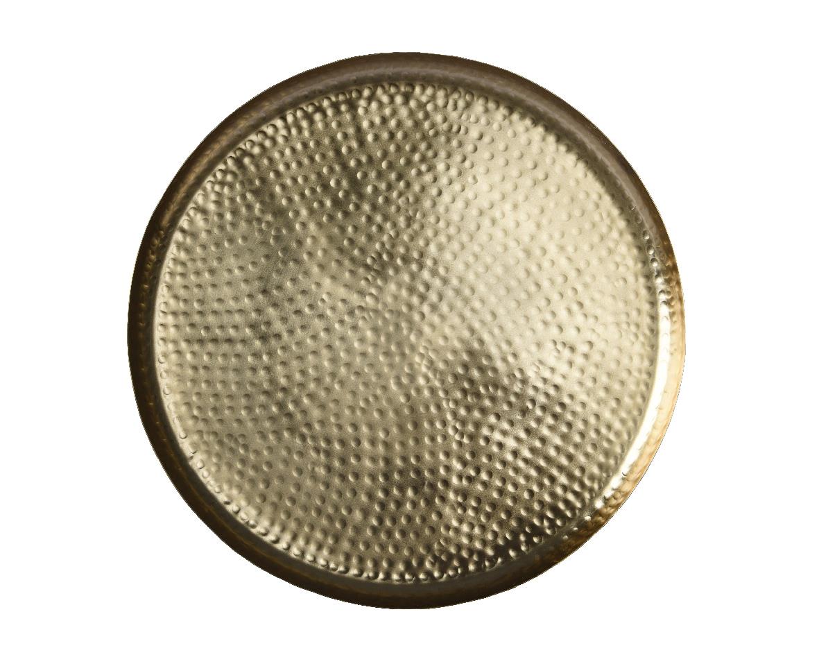 ΔΙΣΚΟΣ ΜΕΤΑΛΛΙΚΟΣ ΧΡΥΣΟΣ 26 cm Beauty Home - Image 4