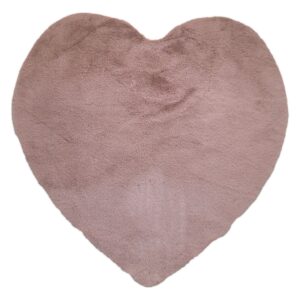 Beauty Home Πατάκι Rabbit Art 9645 Καρδιά 100×100 Αμέθυστος