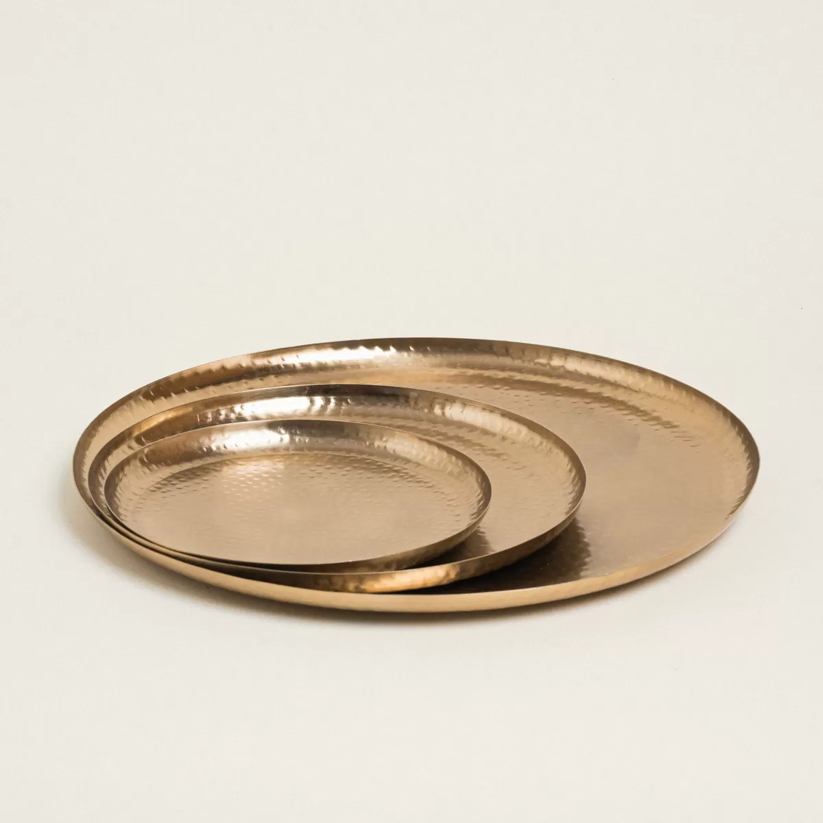 ΔΙΣΚΟΣ ΜΕΤΑΛΛΙΚΟΣ ΧΡΥΣΟΣ 26 cm Beauty Home - Image 3